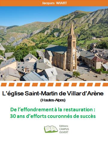 Couverture du livre-mémoire sur la restauration de l'église