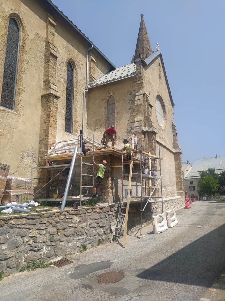 Travaux de restauration