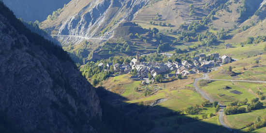 Vue panoramique de Villar-d'Arène